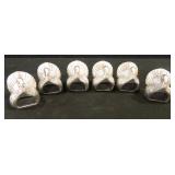 Turkey Napkins Holders (6) Metal