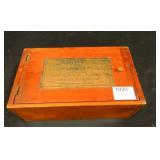 Wood Box - Education Exhibit Cocoa & Choc.