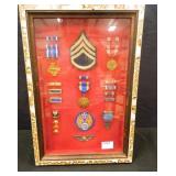 Military Ribbons, Pins, Patches