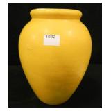 Flower Pot/ Urn, Yellow Pottery, USA, see pics