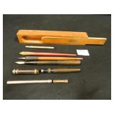 Collection Fountain Pens, Metal Container