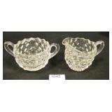 American Fostoria sugar/creamer,