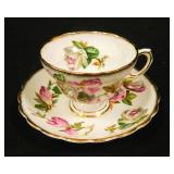Rosina Cup/Saucer, Bone China, Made in England