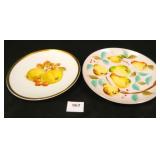 Lefton China Plate Pears # SL5244