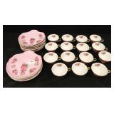 Lefton China Dessert Set, 30 piece set