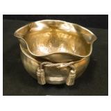 Metal Container w/bow design, made in India