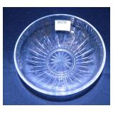 Crystal Serving Bowl, 3" x 7?" diam.