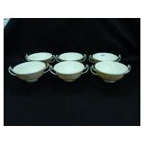Royal Doulton Bone China, 2 Bowls/2 underplates