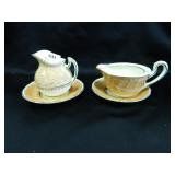 Royal Doulton Bone China, 2 Pitchers w/plates