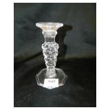 American Fostoria Candlestick w/octagon base
