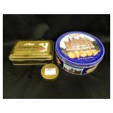 OCU - brass? container, 2 tins