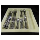 85 Piece Flatware Set, no markings