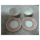 Royal Doulton Bone China, 2 Bowls/2 underplates