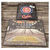 Cubs Sign & Lucas Oil Stadium Sign