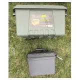 2 Empty Storage Containers