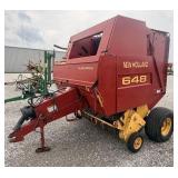 NH 648 Round Baler