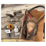 4 Air Sanders & Jumper Cables