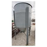 Hopper Bottom Feed Tank on Legs