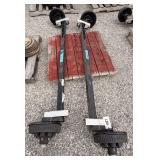 2 Trailer Axles 6,000 lb GVW New