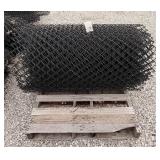 1 Roll Black Chain Link Fence