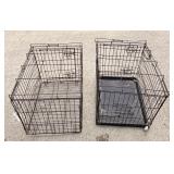 2 Dog Cages