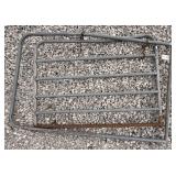 6' Pipe Gate + Pass Thru Frame