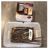 Plastic Tube of Drill Bits