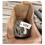 2 Ratchet Straps & Box of Nails