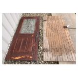 2 - 36' Wood Doors