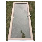 36' Beige Storm Door