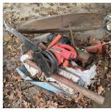 Scrap pile.