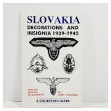 BOOK  Slovakia Decorarions & Insignia 1939 - 1945
