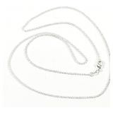 Silver Chain Necklace Stamped 925 26'