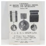 Catalogue British & Foreign Medals
