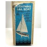 Lightening Sail Boat Model in Box