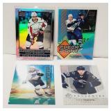 Lot of 4 NHL Insert  Hockey Cards