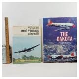 Lt of 2 BOOKS Vintage Aircraft