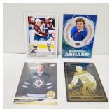 Lot of 4 NHL Insert  Hockey Cards