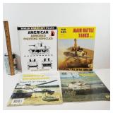 Lot of 4 Books Tanks
