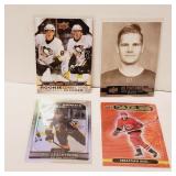 Lot of 4 NHL Insert  Hockey Cards