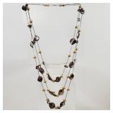 Triple Strand Necklace 22'