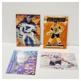 Lot of 4 NHL Insert  Hockey Cards