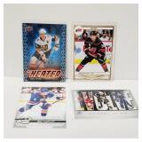 Lot of 4 NHL Insert  Hockey Cards