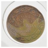 1916 Large Canadian Penny