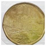 2017 Canadian Dollar Coin Loonie Canada's 150th