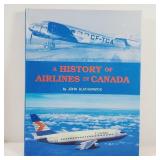 BOOk History of Airlines in Canada