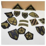 Lot of 16 pieces US Army Subdued ++