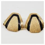 Earrings Signed 1986 JJ