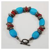 Beaded Bracelet Toggle Closure