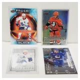 Lot of 4 NHL Insert  Hockey Cards